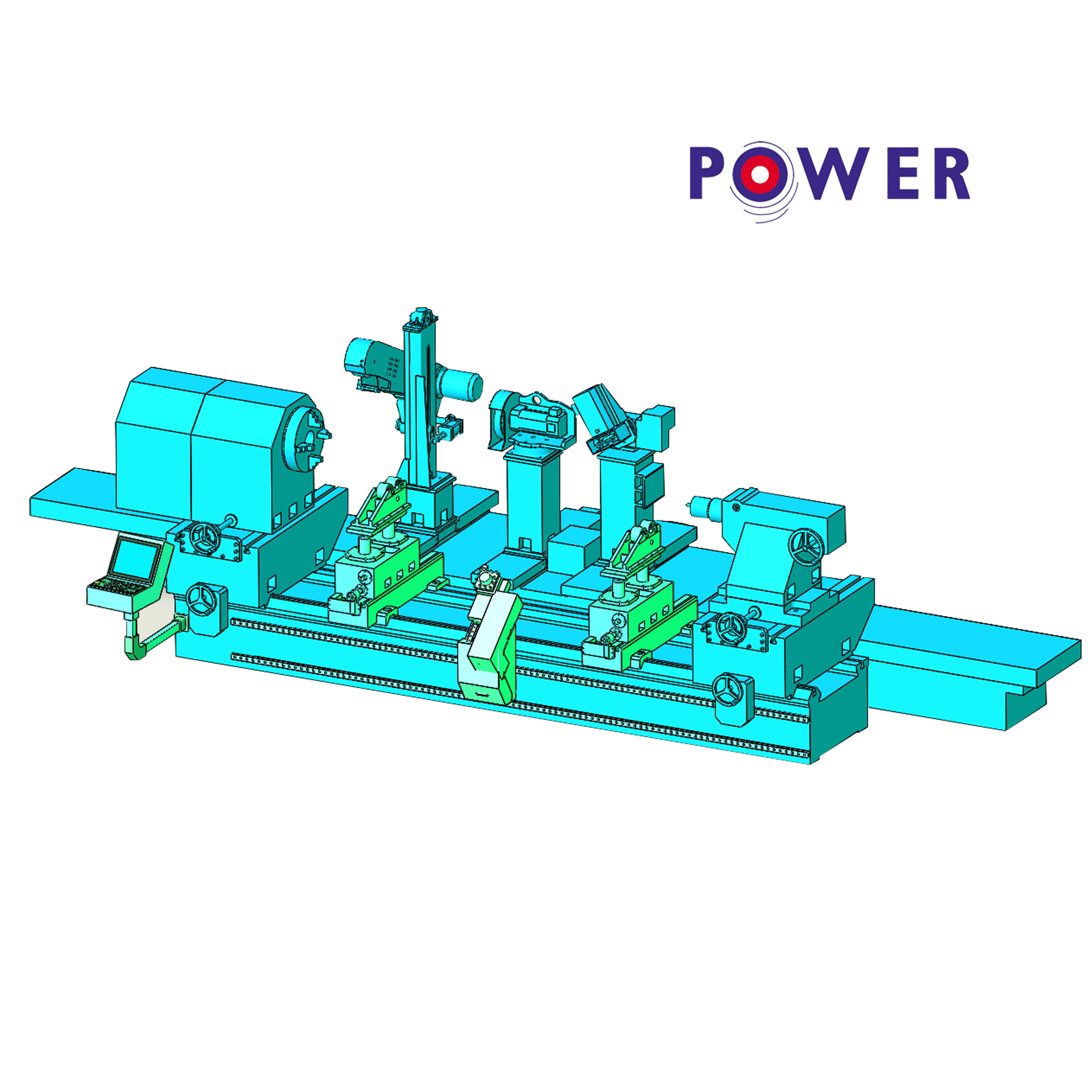 Rubber Roller CNC Machine